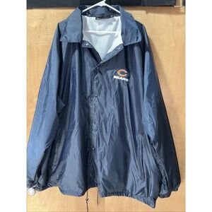 Chicago Bears Dunbrooke Snap Up Windbreaker Size 4X Lined Jacket NFL Football